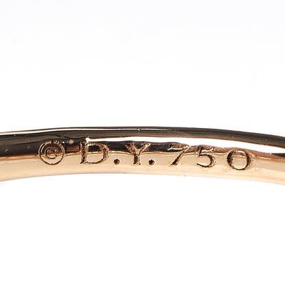 David Yurman 18K Yellow Gold Diamond 1.7mm Astor Single Row Ring 53 6.5 4 of 7