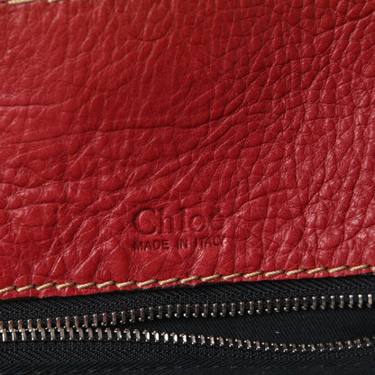 Chloe Calfskin Edith Dome Bowler Red 6 of 12