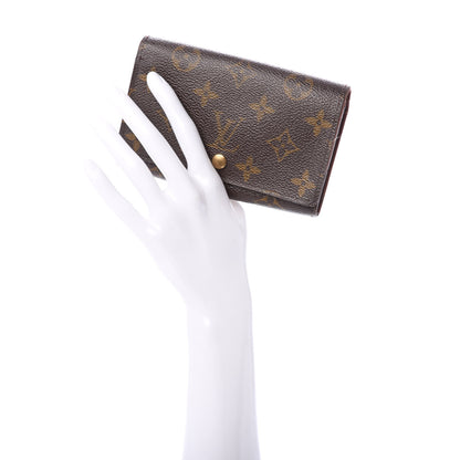 Louis Vuitton Monogram Porte-Monnaie Billets Tresor Wallet 2 of 8