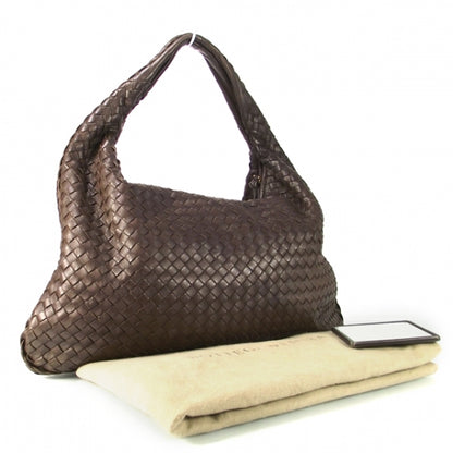 Bottega Veneta Nappa Intrecciato Large Veneta Hobo Ebano 3 of 9