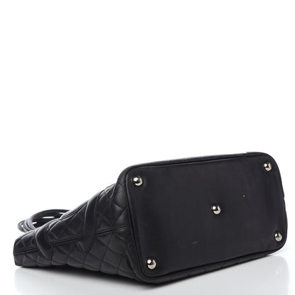 Chanel Calfskin Quilted Large Cambon Tote Black 3 of 14