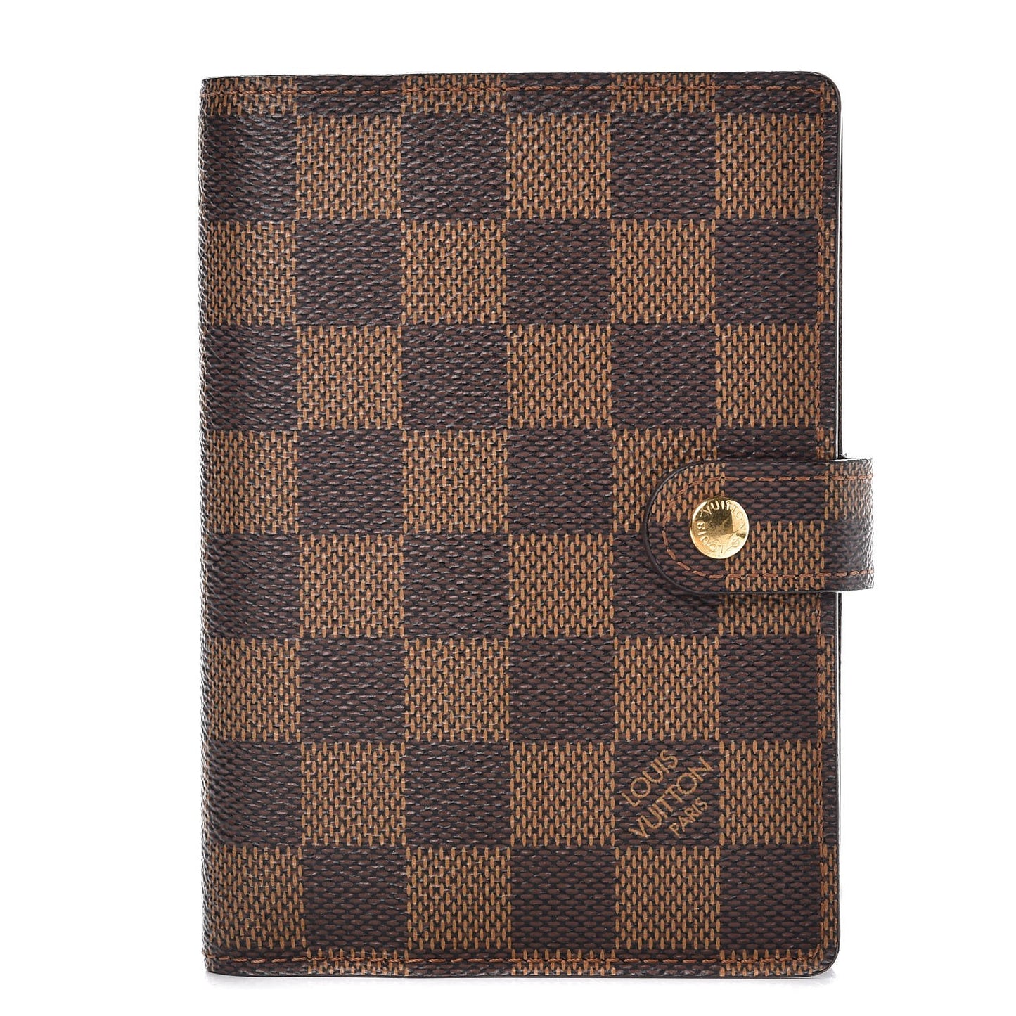 Damier Ebene Small Ring Agenda Cover