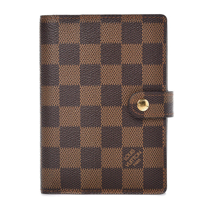Louis Vuitton Damier Ebene Small Ring Agenda Cover 1 of 6