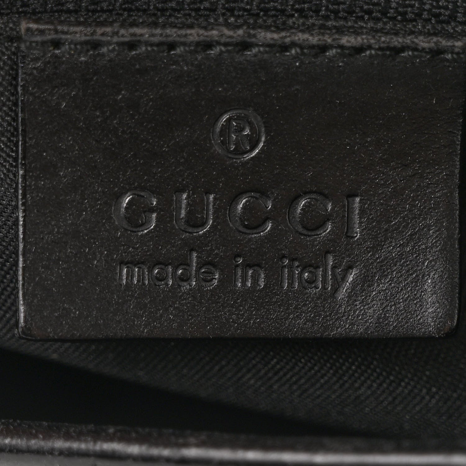 Gucci Monogram Small Jackie O Flap Hobo Black 6 of 14