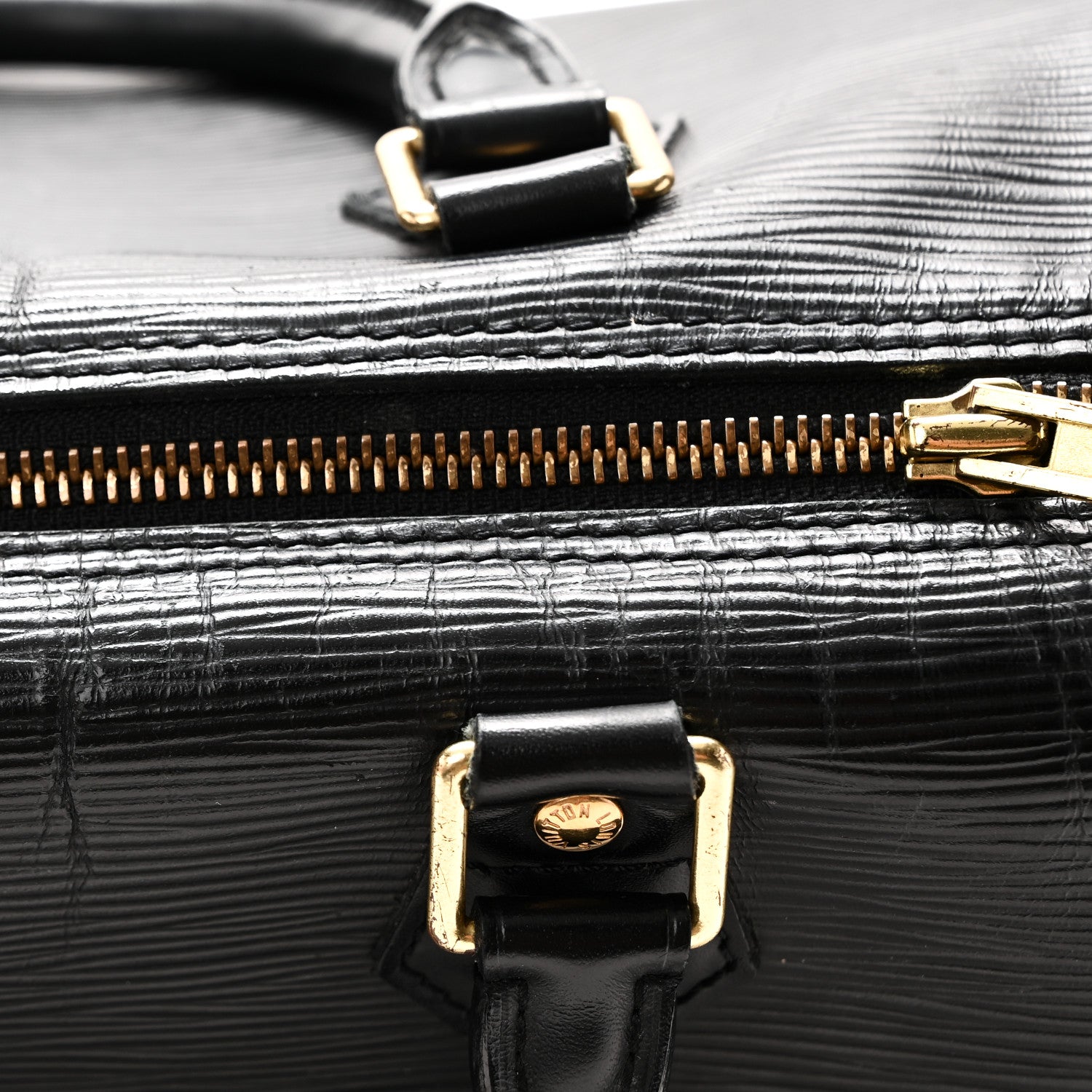 Louis Vuitton Epi Speedy 25 Black Black 10 of 10