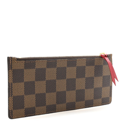 Louis Vuitton Damier Ebene Josephine Wallet Zippered Insert 3 of 6