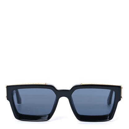 Louis Vuitton Acetate 1.1 Millionaires Sunglasses Z1165E Black 2 of 6