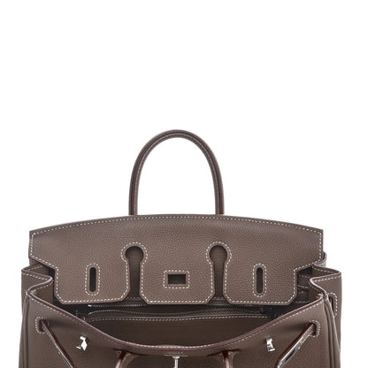 Hermes Togo Birkin 25 Etoupe 9 of 35