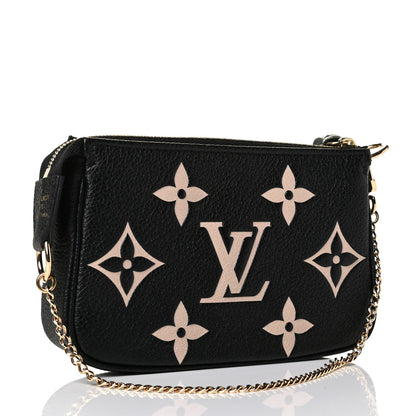 Louis Vuitton Empreinte Monogram Giant Mini Pochette Accessories Black 2 of 4