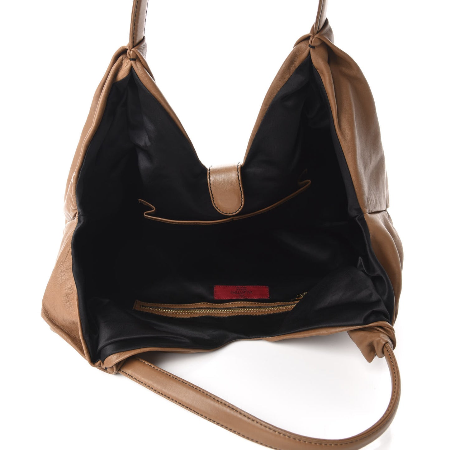Nappa 360 Bow Shoulder Bag Brown