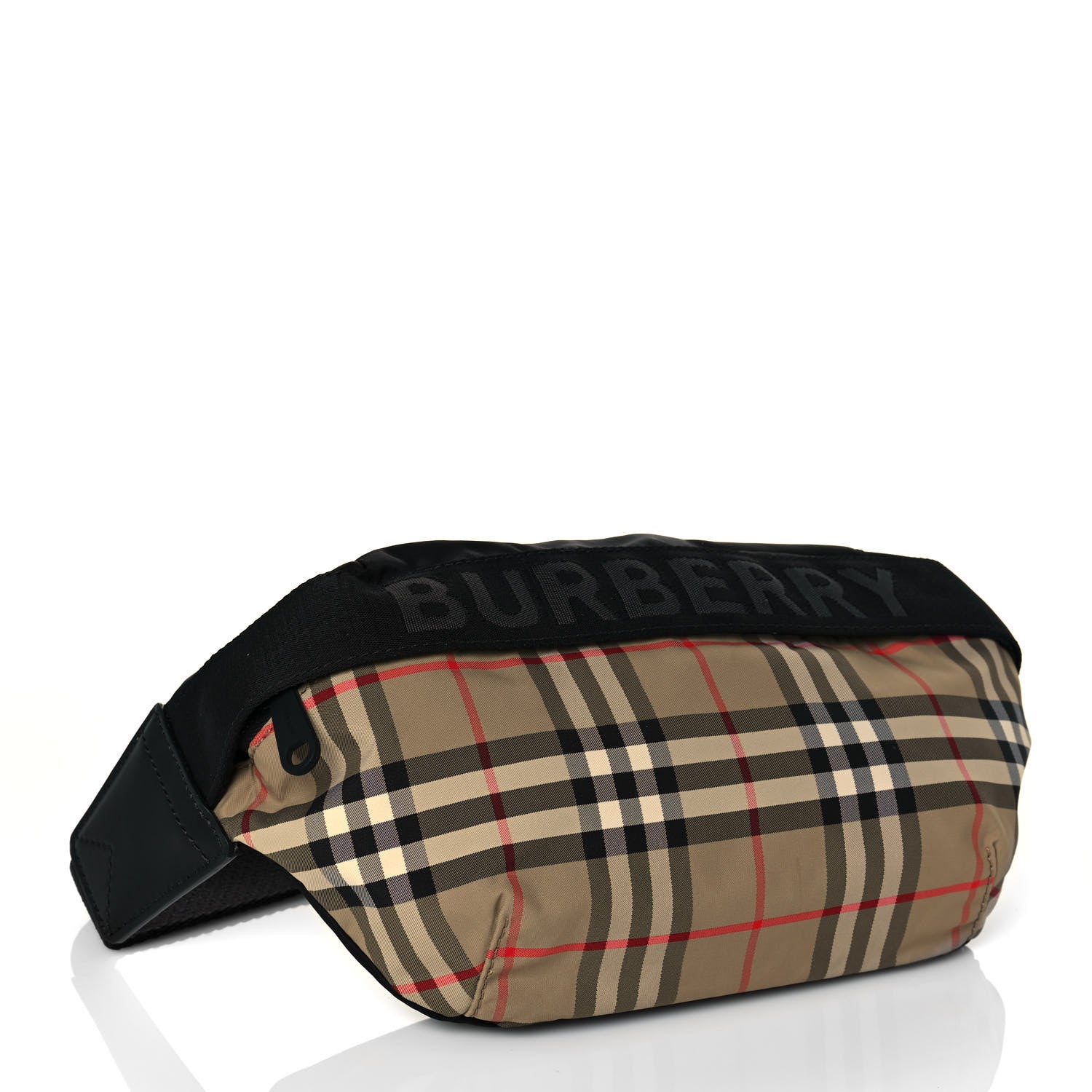 Burberry Nylon Vintage Check Sonny Bum Bag Archive Beige Black 3 of 11