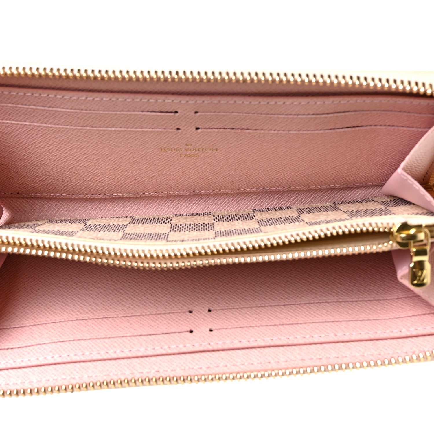 Louis Vuitton Damier Azur Clemence Wallet 7 of 9