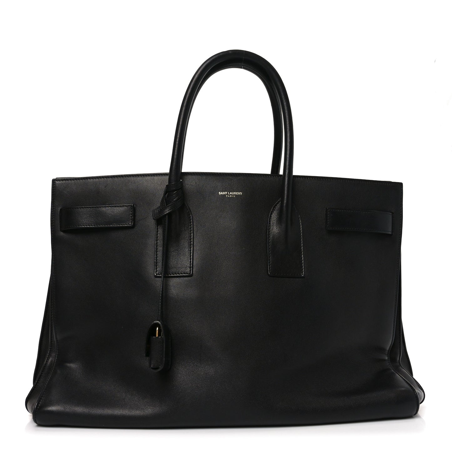 Calfskin Large Sac De Jour Carryall Black