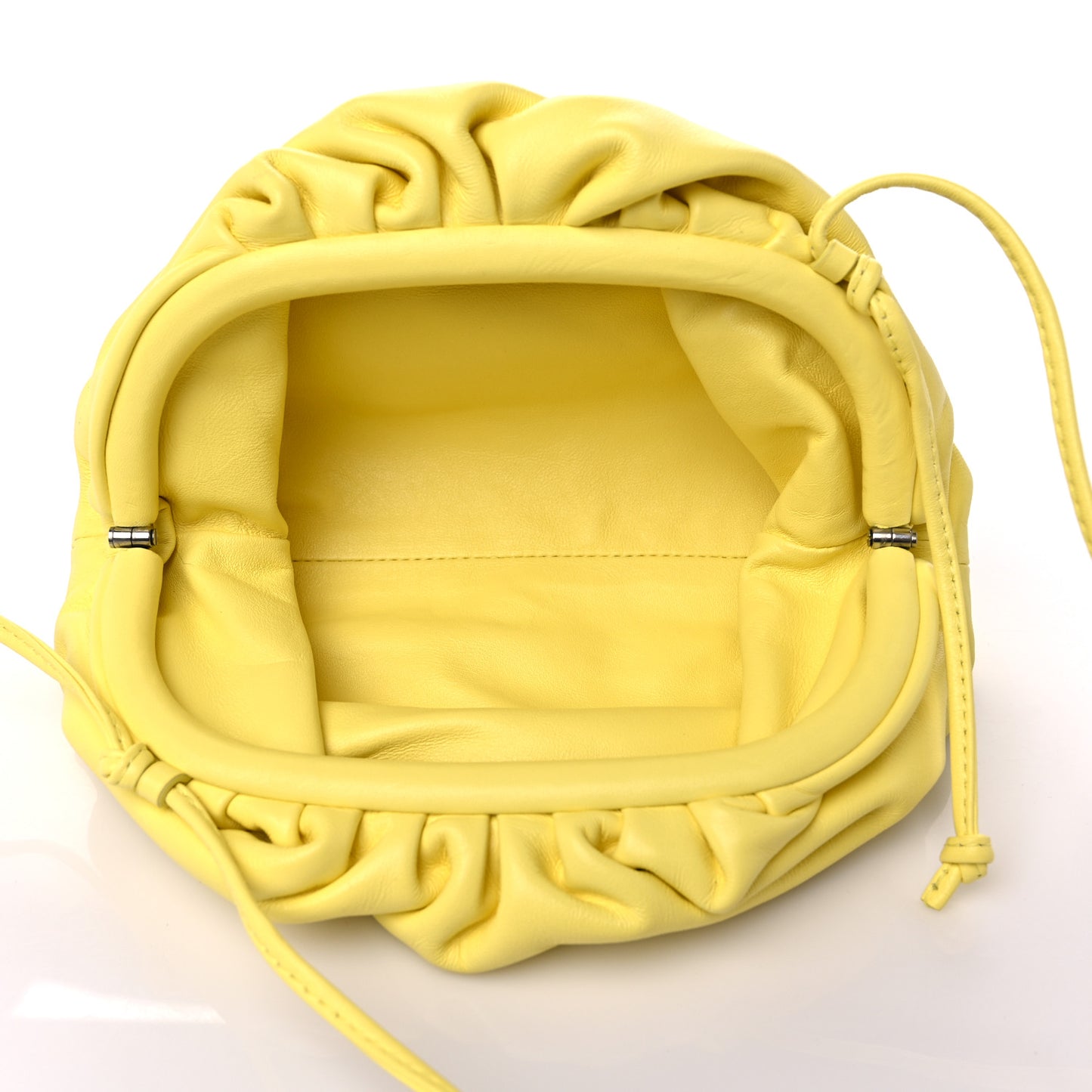 Butter Calfskin The Mini Pouch Sherbert