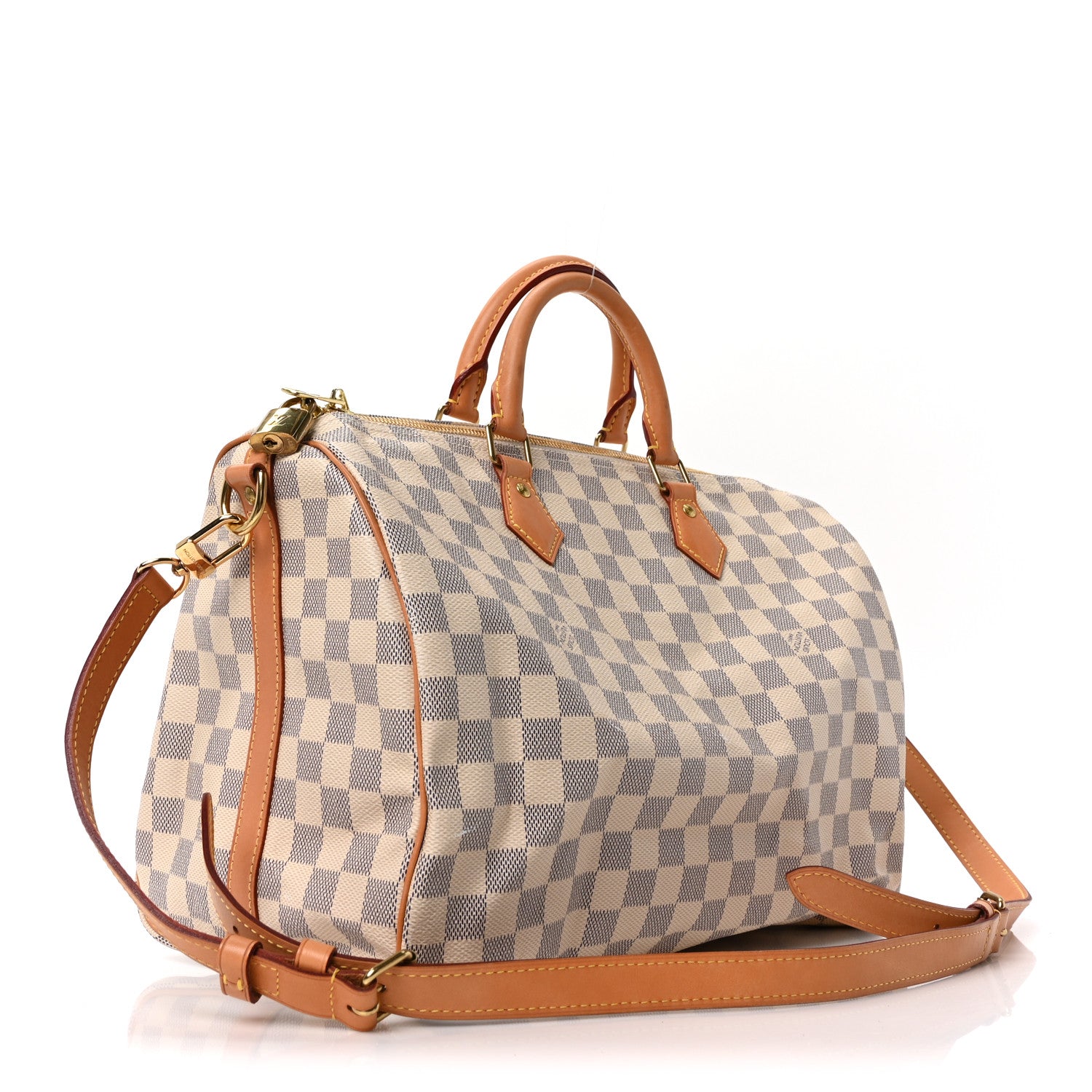Louis Vuitton Damier Azur Speedy Bandouliere 35 3 of 9