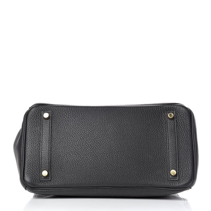 Hermes Togo Birkin 30 Black 6 of 32