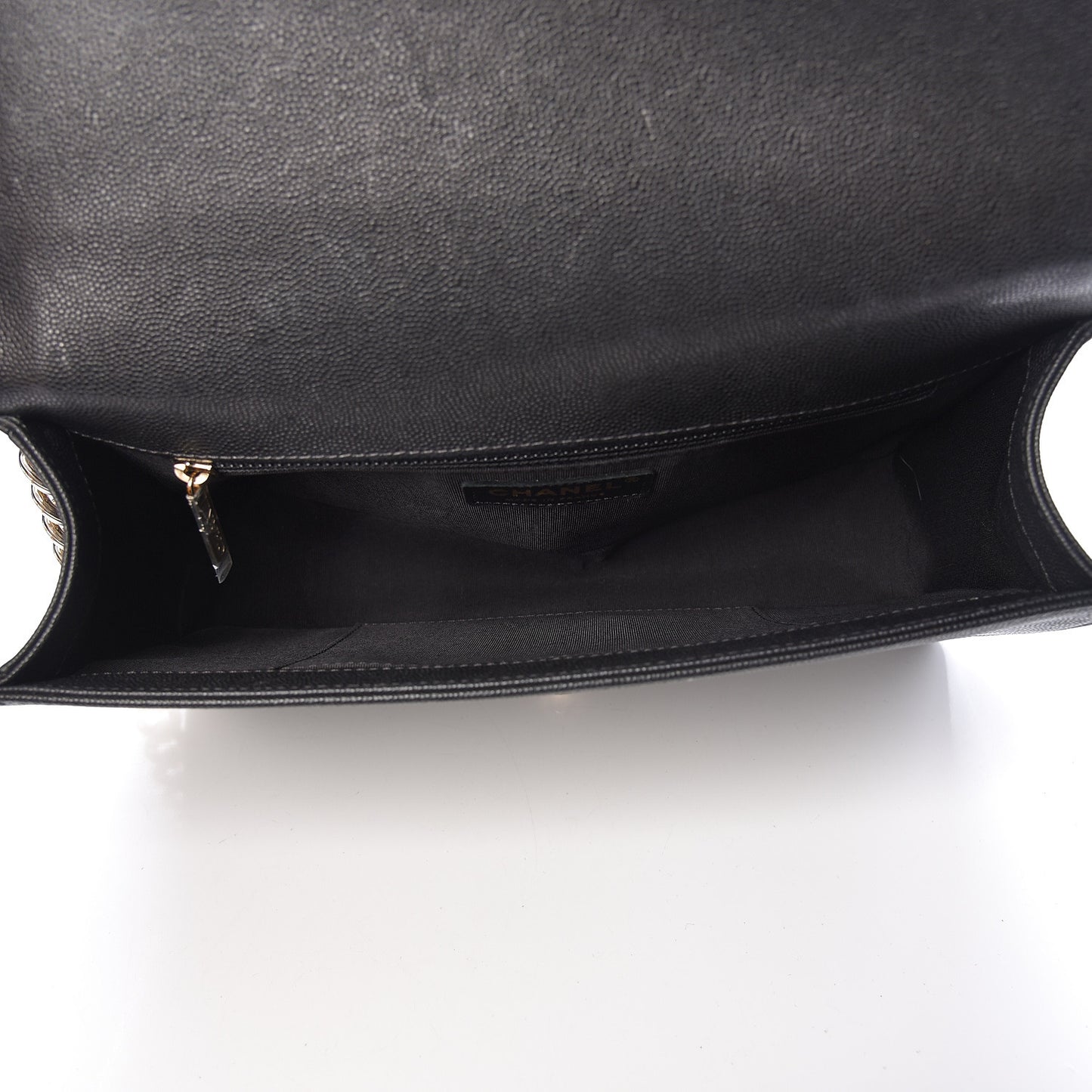 Caviar Quilted New Medium Boy Flap Black