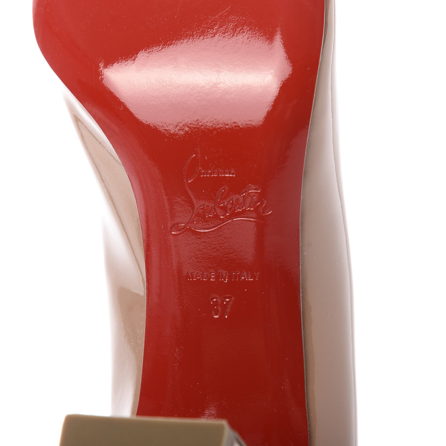 Patent Cadrilla 70 Pumps 37 Nude