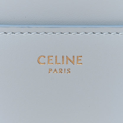 Celine Satinated Calfskin Mini 16 Top Handle Bag Pale Blue 6 of 10
