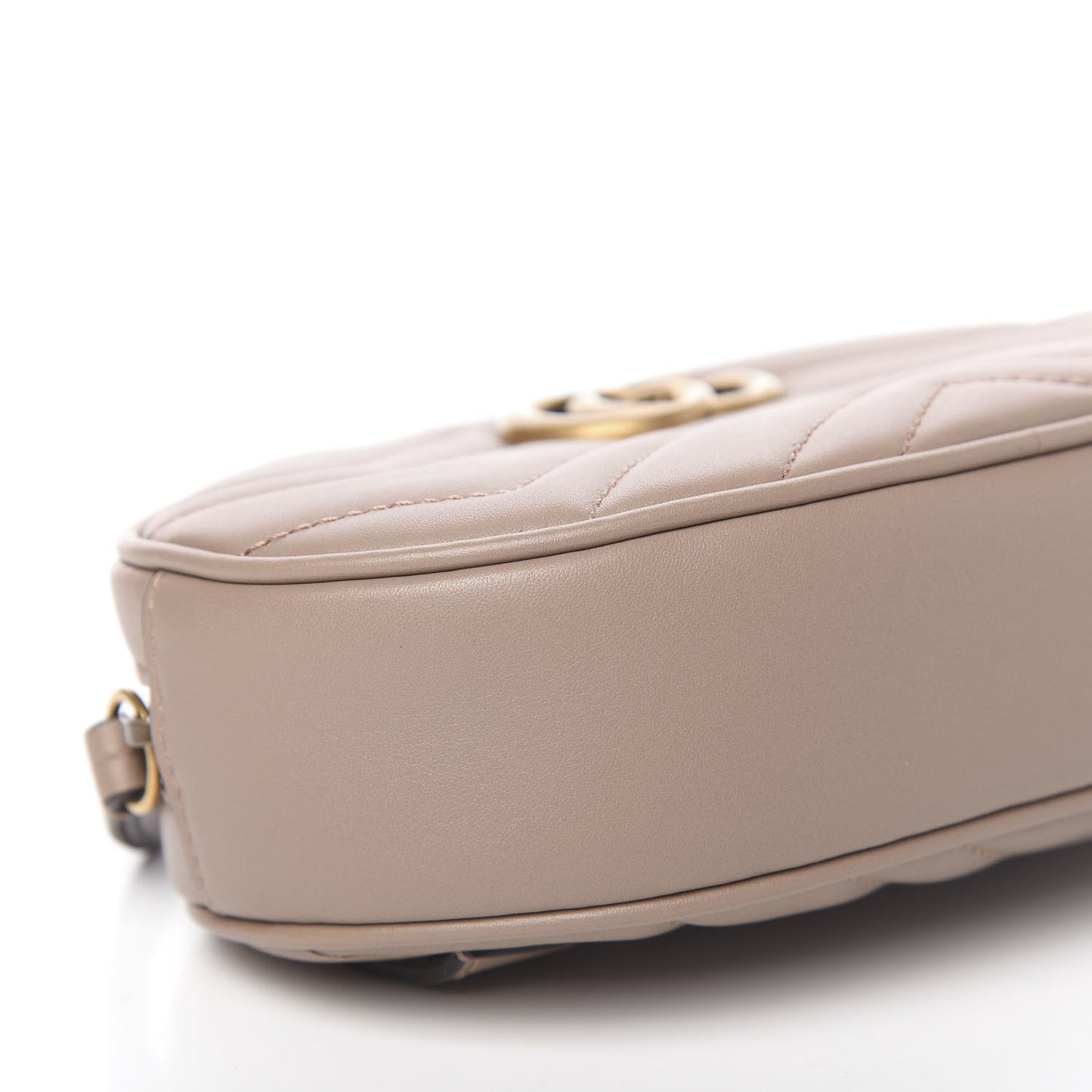 Calfskin Matelasse GG Marmont Belt Bag 85 34 Porcelain Rose