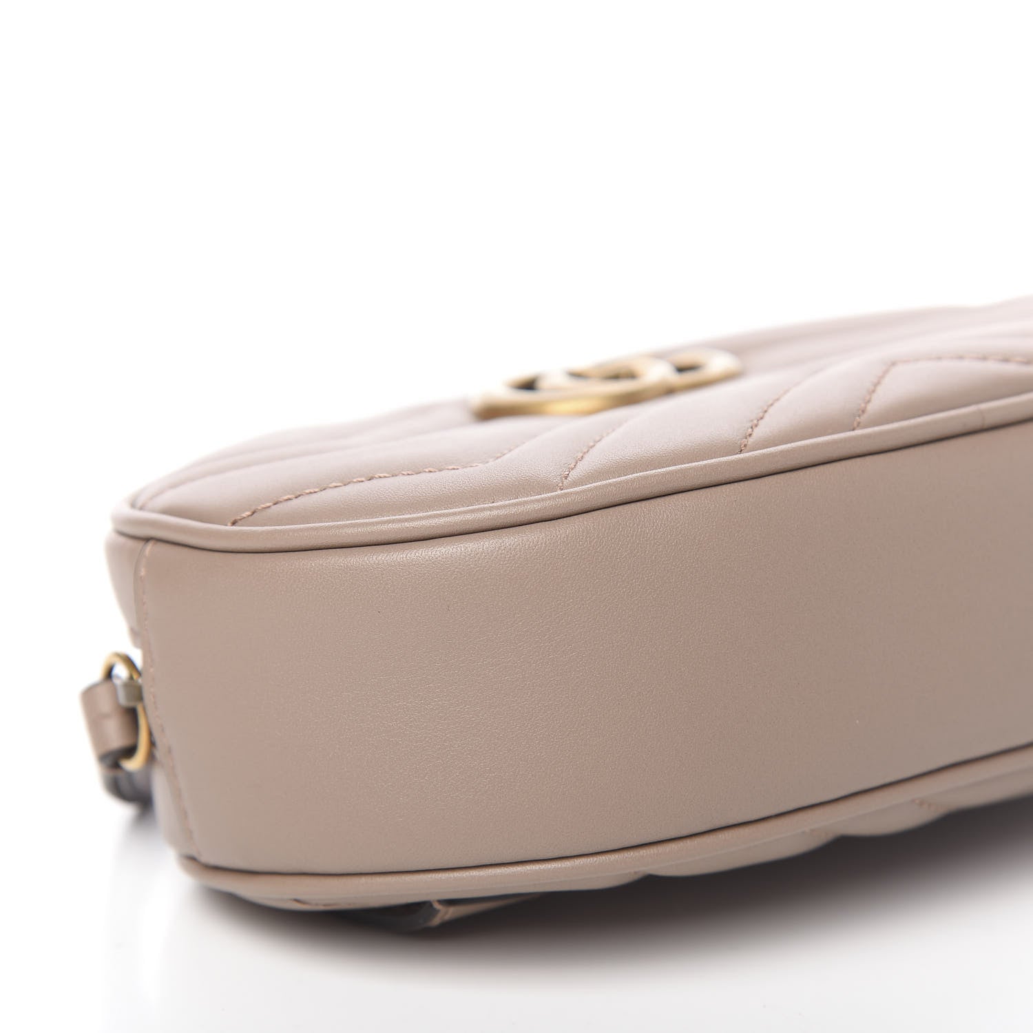 Gucci Calfskin Matelasse GG Marmont Belt Bag 85 34 Porcelain Rose 8 of 10