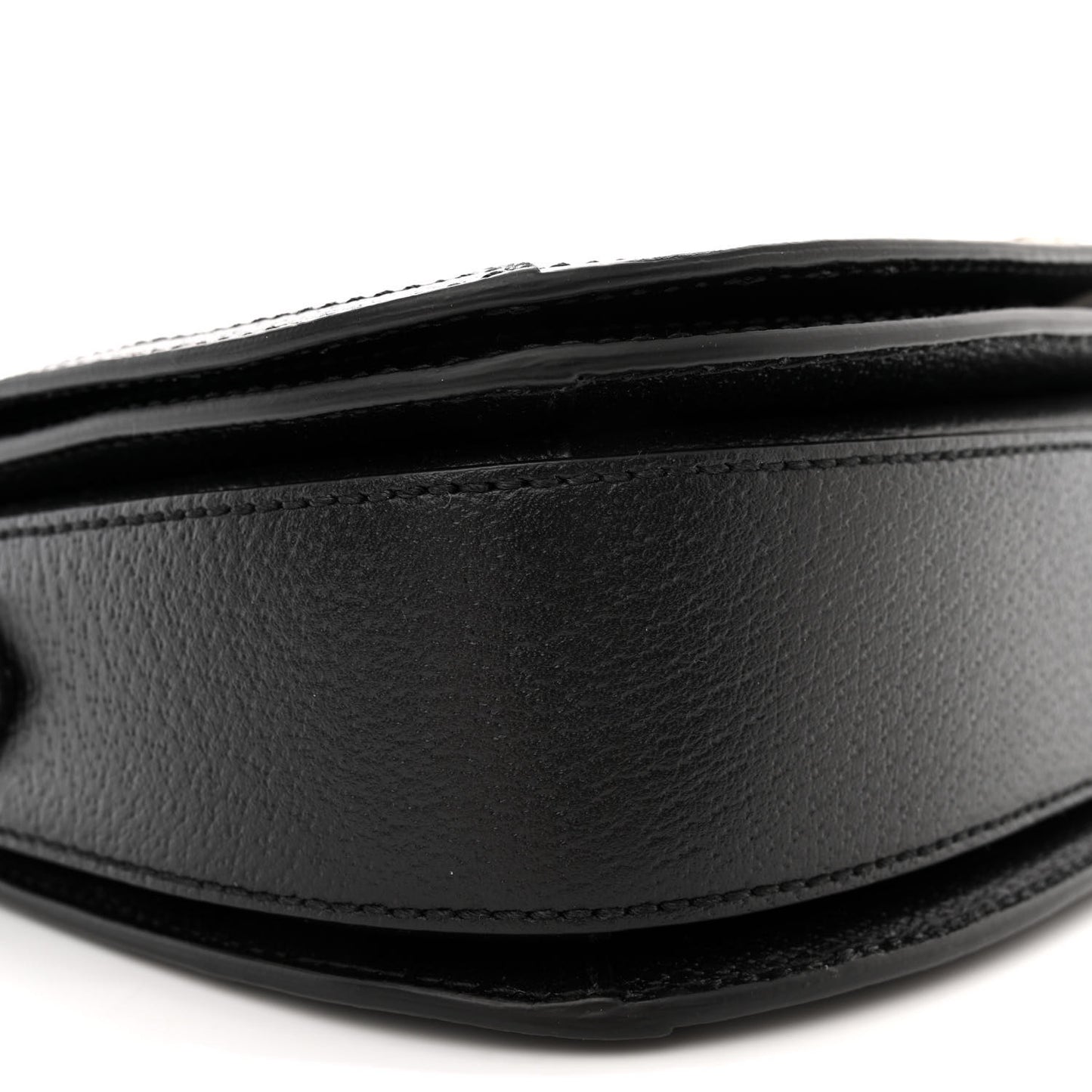 X BALENCIAGA BB Supreme Monogram Web Ophidia Shoulder Bag Black