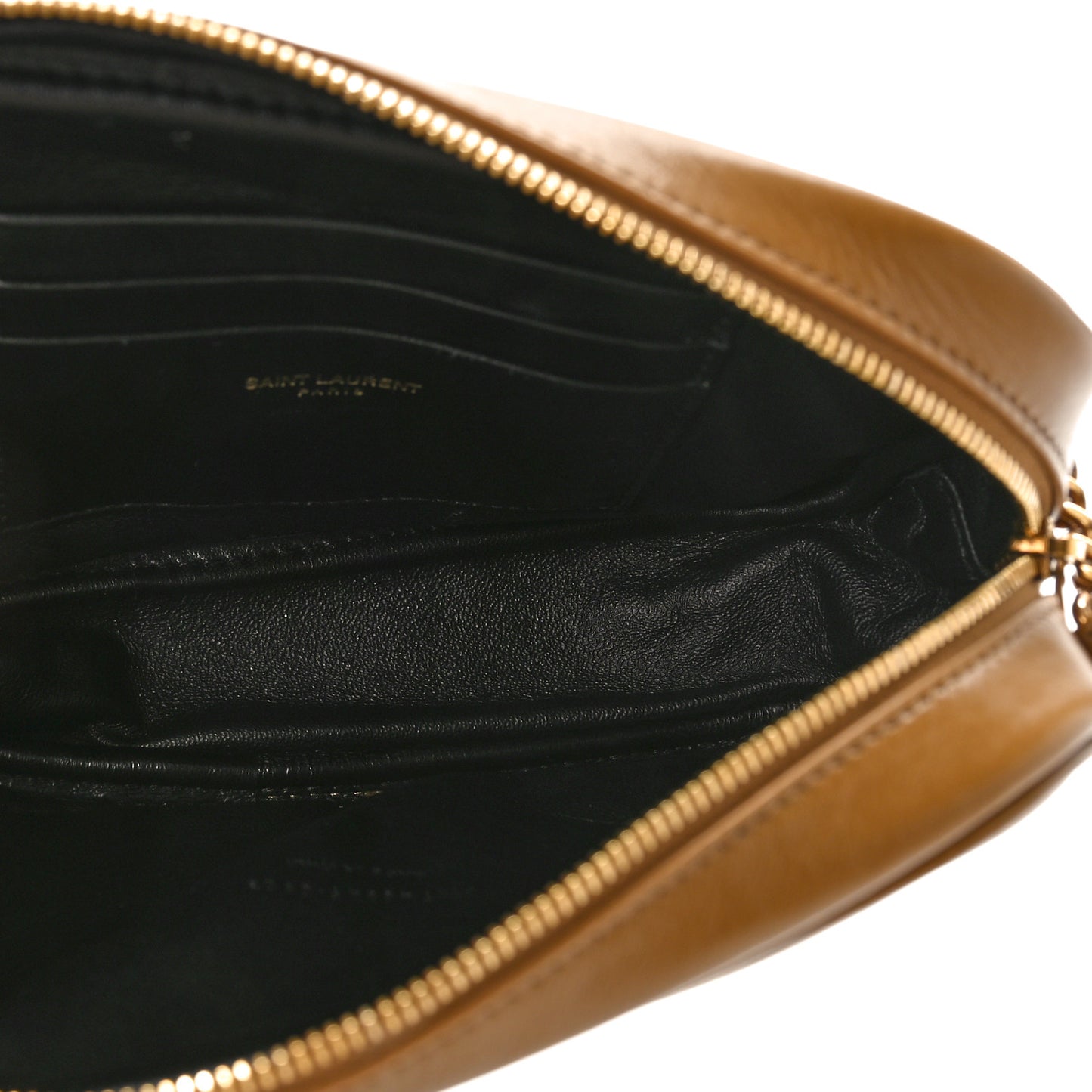 Calfskin Matelasse Monogram Mini Lou Camera Bag Tabac Brown