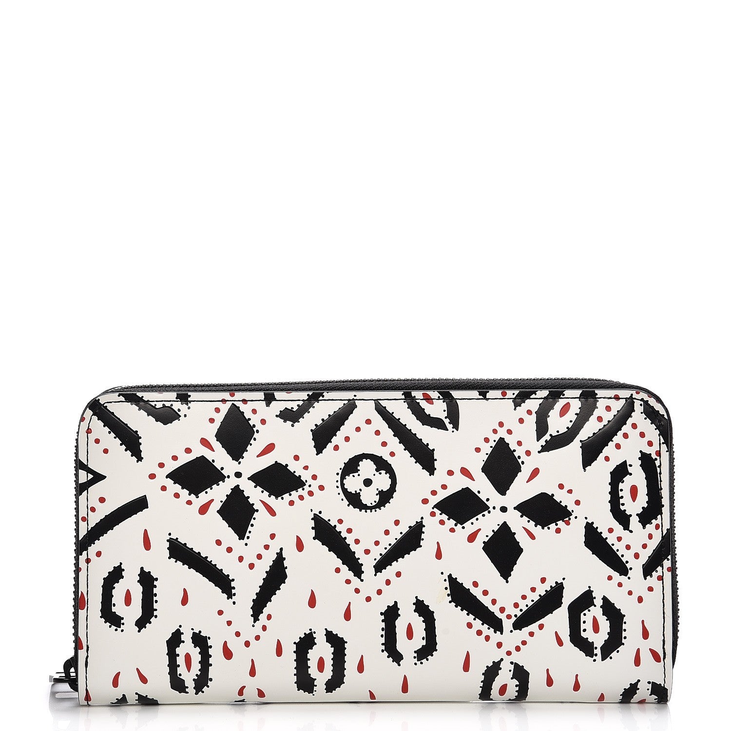 Louis Vuitton Calfskin Zippy Wallet Graphic Print 1 of 8