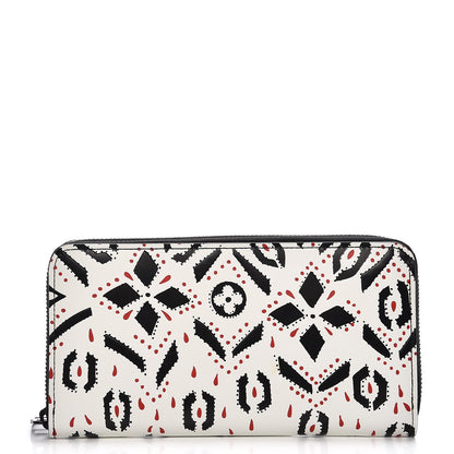 Louis Vuitton Calfskin Zippy Wallet Graphic Print 1 of 8