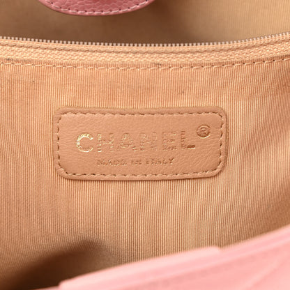 Chanel Caviar Quilted Petit Shopping Tote PST Pink 7 of 14