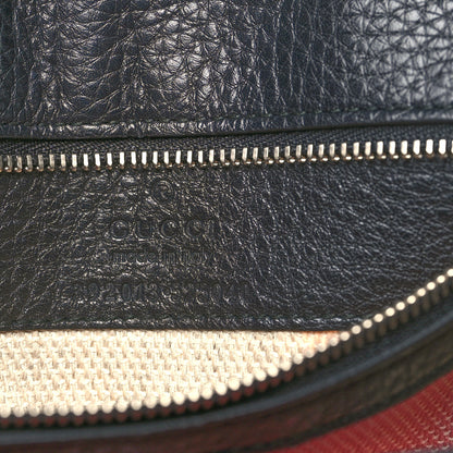 Gucci Cellarius Calfskin Medium Bamboo Daily Top Handle Bag Black 6 of 9