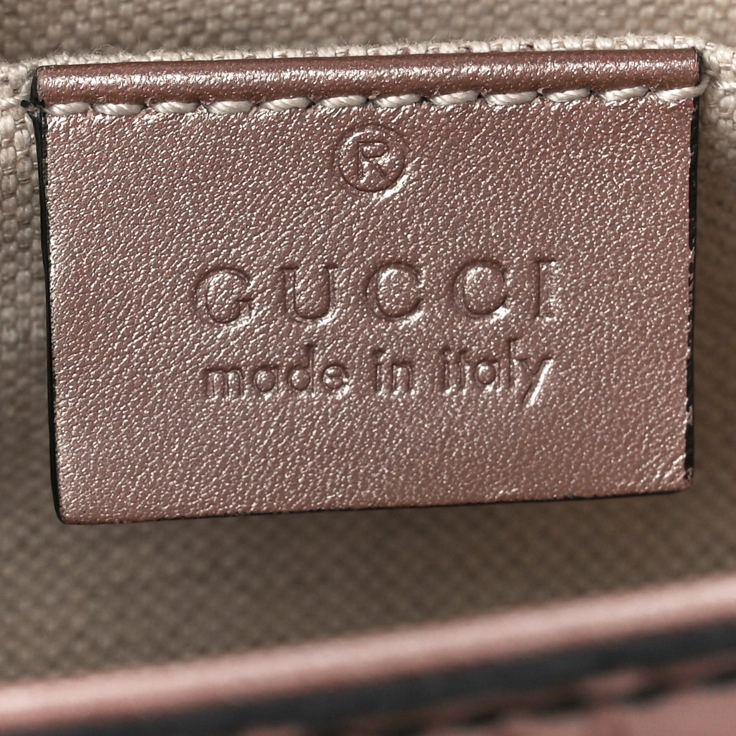 Shine Guccissima Medium Emily Chain Shoulder Bag Dark Cipria