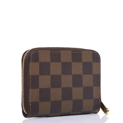 Louis Vuitton Damier Ebene Zippy Coin Purse 3 of 11