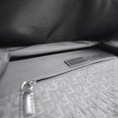 Christian Dior Leather D Trick Shoulder Bag Black and White 6 of 8