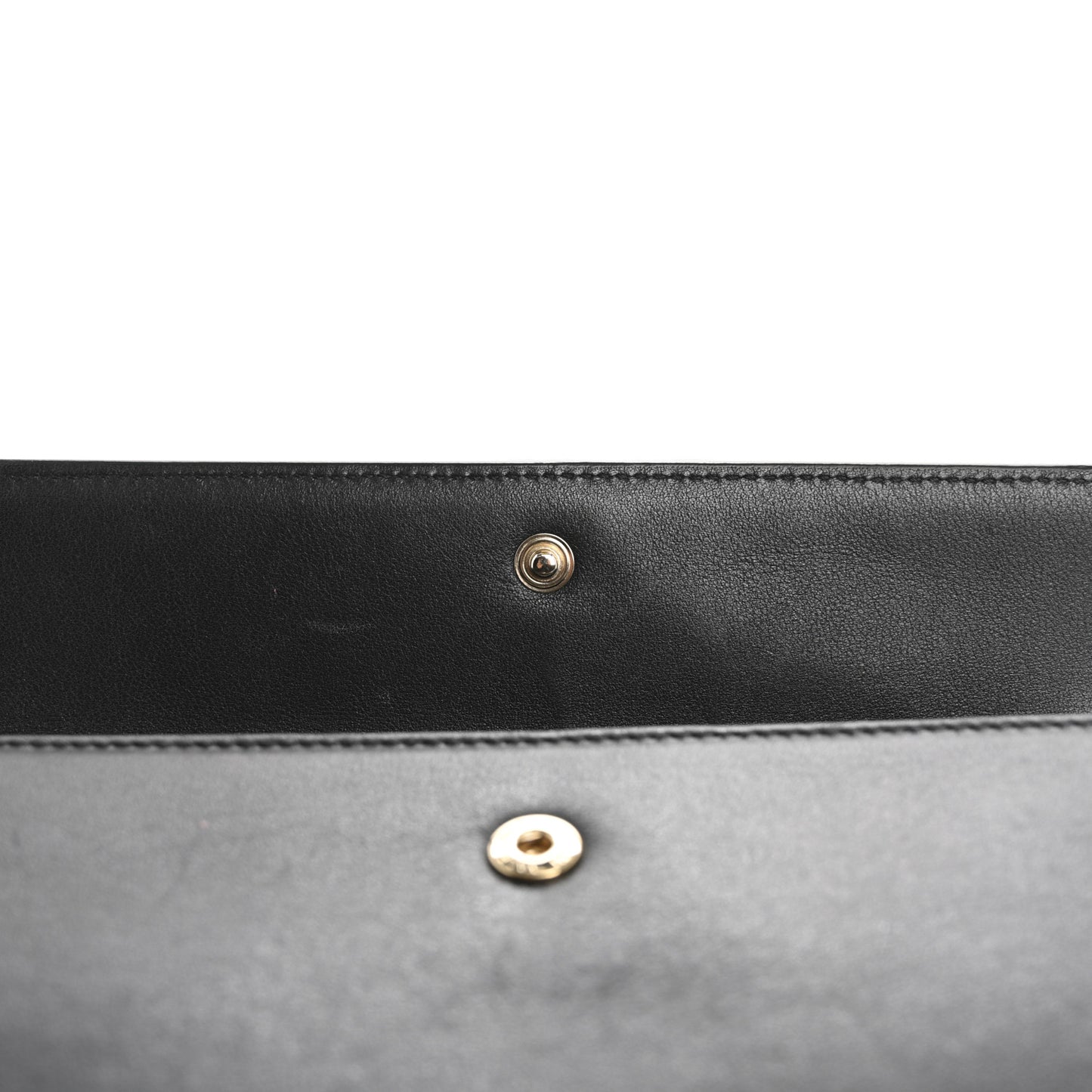 Nappa Rockstud Wristlet Clutch Black