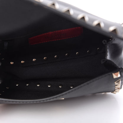 Valentino Garavani Calfskin Rockstud Belt Bag Black 5 of 11