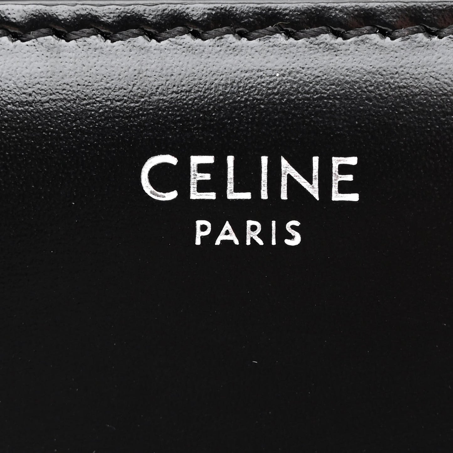 Shiny Calfskin Teen Triomphe Black