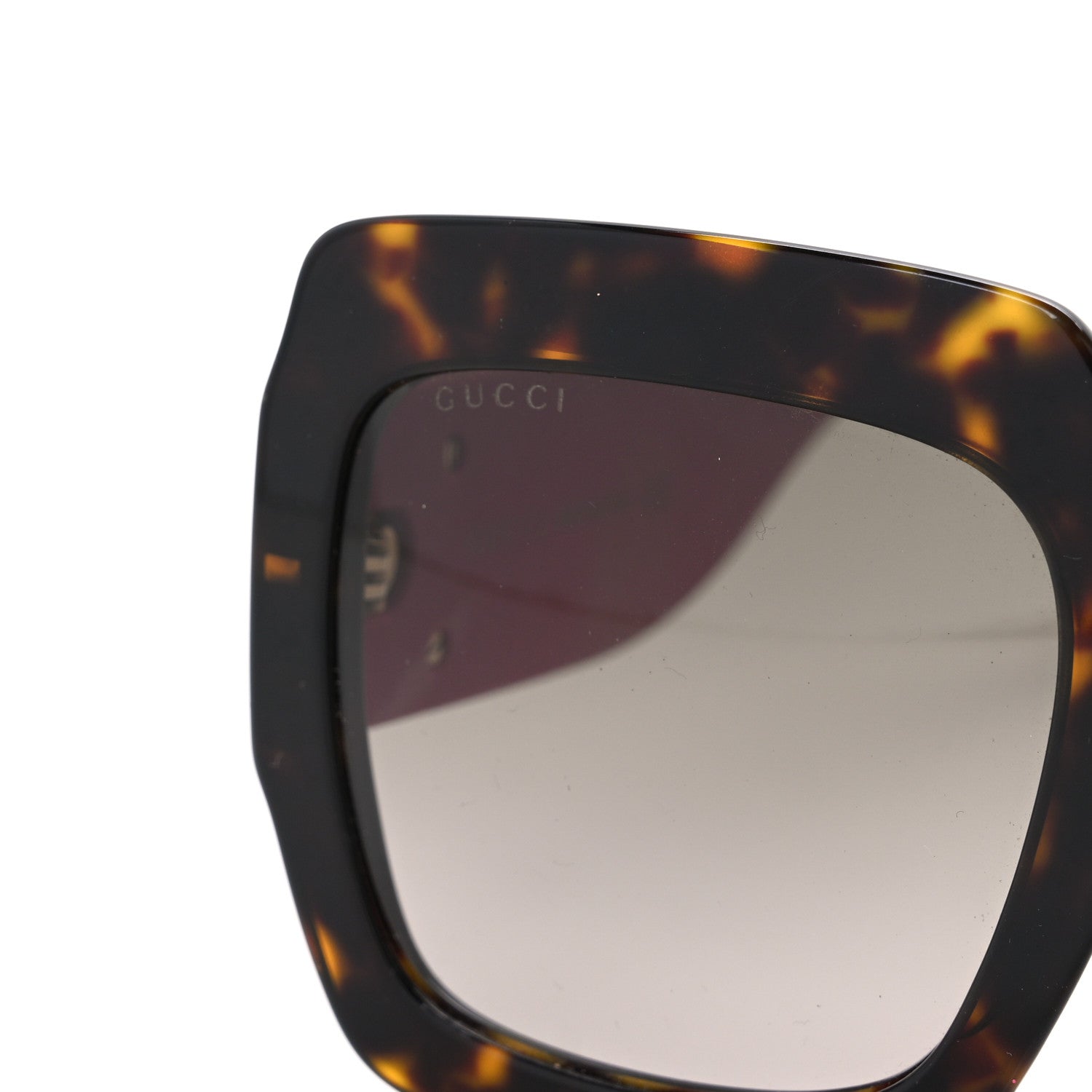 Gucci Square Frame GG0102S Sunglasses Glitter Pink Multi 7 of 8