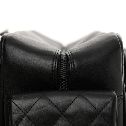 Chanel Calfskin Quilted Large Cambon Multipocket Reporter Black 12 of 12
