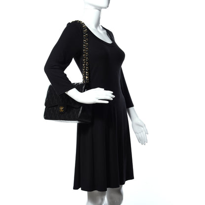 Chanel Caviar Quilted Jumbo Double Flap Black 2 of 14