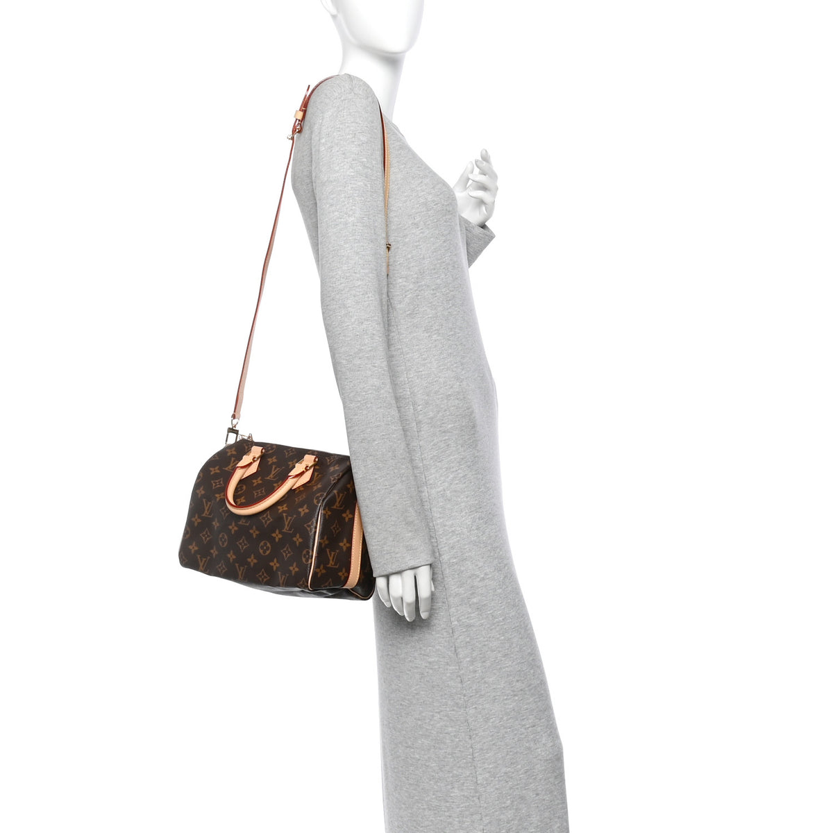 Louis Vuitton Monogram Speedy Bandouliere 25 2 of 10