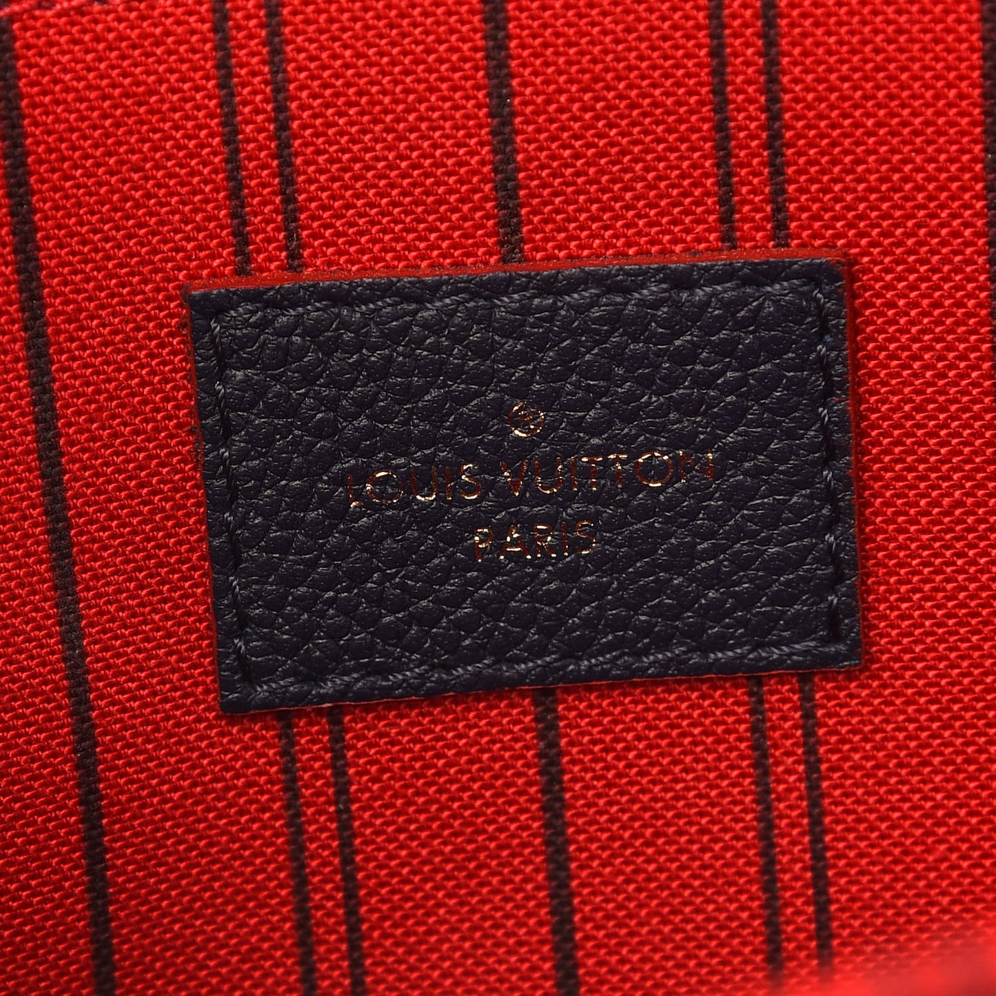 Empreinte Pochette Metis Marine Rouge