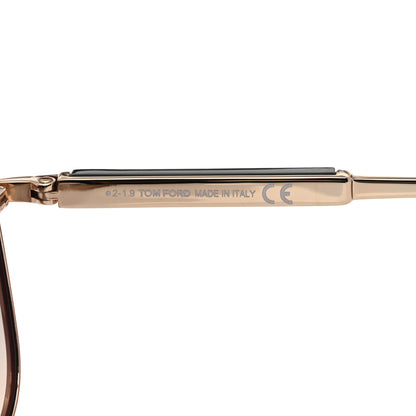 Tom Ford Metal Aviator Sunglasses TF651 Gold Grey 5 of 8
