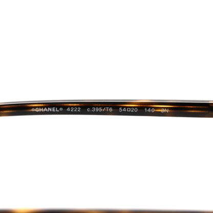 Chanel Metal Cat Eye Sunglasses 4222 Pink Gold 8 of 9