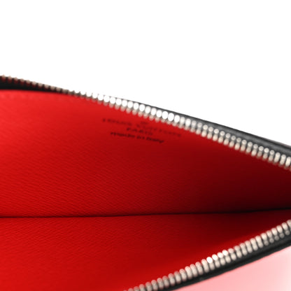 Louis Vuitton Taigarama Coin Card Holder Fire Red 5 of 7