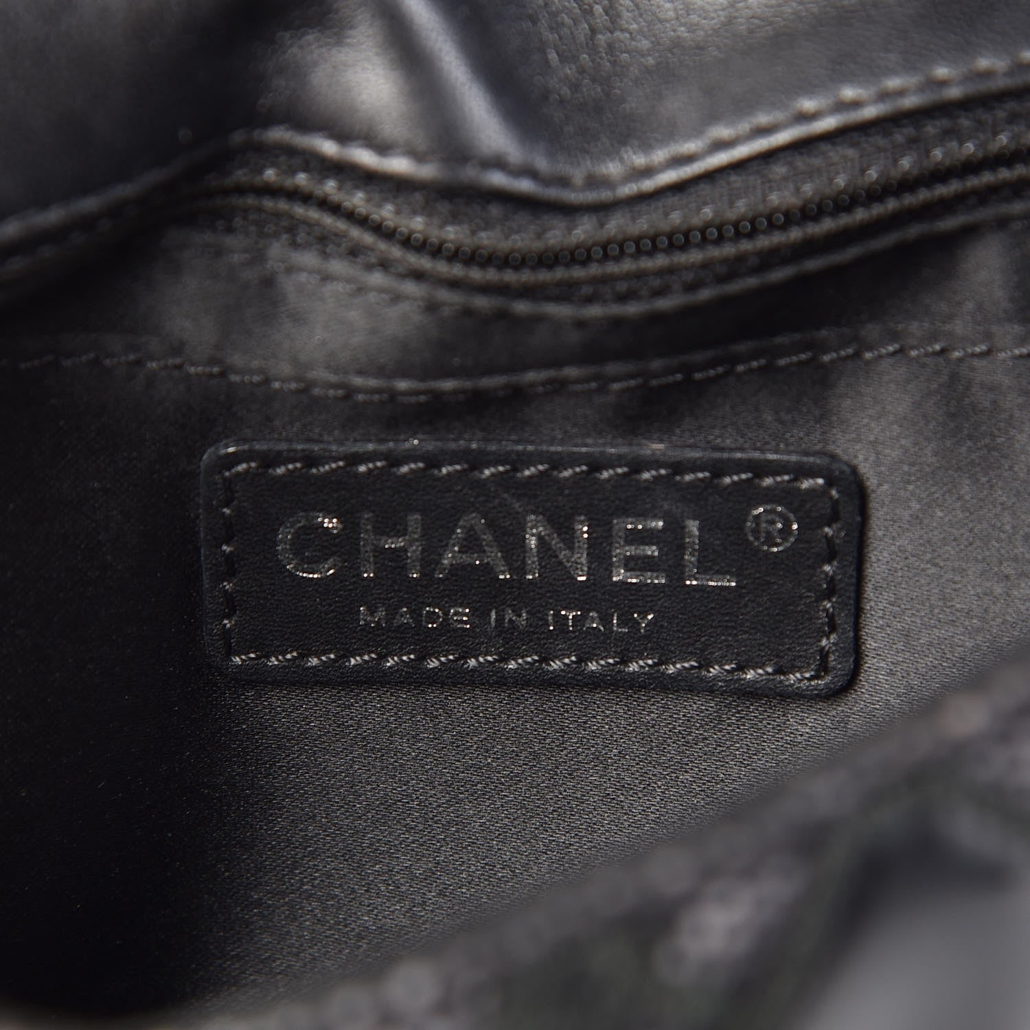 Chanel Vinyl Mesh Quilted Medium Single Flap Black 7 of 8