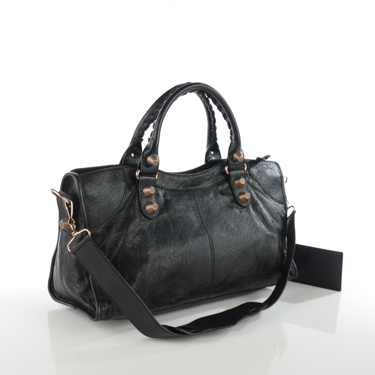 Balenciaga Agneau Giant 21 Rose Gold Hardware Part Time Black 3 of 6