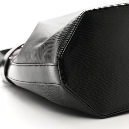 Louis Vuitton Epi Sac D'Epaule GM Black 8 of 10