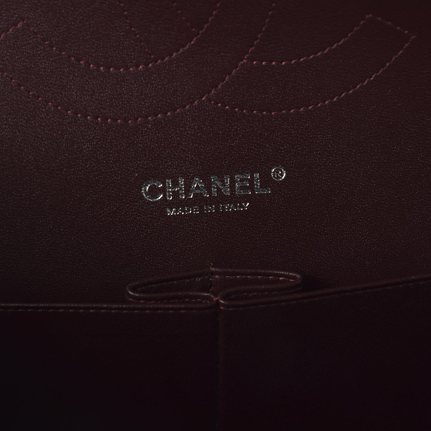 Lambskin Quilted Jumbo Double Flap Black