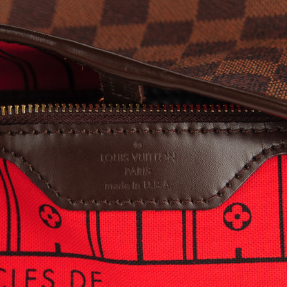 Louis Vuitton Damier Ebene Neverfull GM 6 of 7